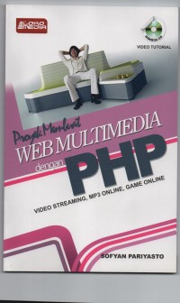 Image of Proyek membuat web multimedia dengan php: video streaming, mp3 online, game online
