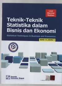 Image of Teknik-teknik statistika dalam bisnis dan ekonomi 1