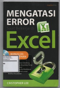 Mengatasi Error Saat bekerja di Excel