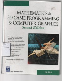 Mathematics for 3d game programming & computer graphics