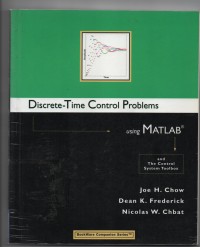 Image of Discrate-time control problems using matlab and control system toolbox