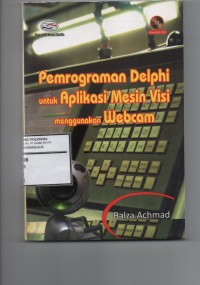 Pemrograman delphi untuk aplikasi mesin visi menggunakan webcam