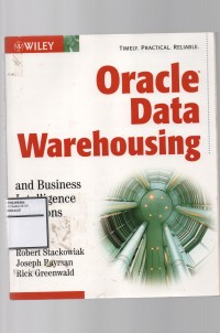 Oracle data warehousing and business intelligence solutions