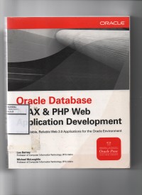Image of Oracle database ajax & php web application development