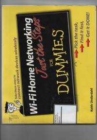 Image of Wifi home networking just the steps for dummies