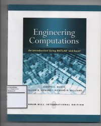 Engineering computations an introduction using matlab and excel