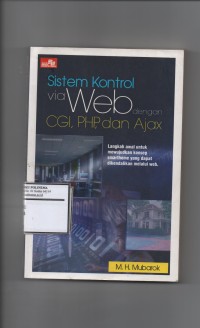 Sistem kontrol via web dengan cgi, php, dan ajax