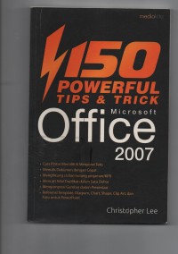 Image of 150 Powerful tips & trick microsoft office 2007
