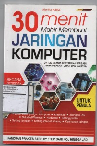 Image of 30 menit mahir membuat jaringan komputer