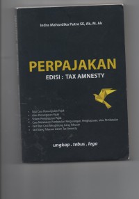 Perpajakan edisi: tax amnesty