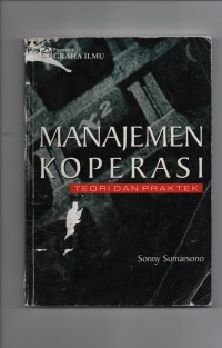 Image of Manajemen Koperasi Teori dan Praktek