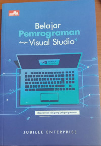 Belajar pemrograman dengan visual studio