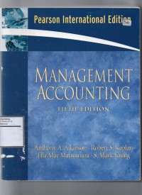 Management accounting fifth edition