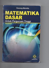 Image of Matematika dasar untuk perguruan tinggi