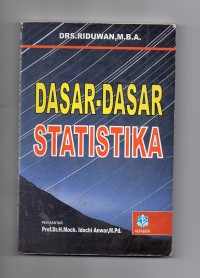 Image of Dasar - dasar statistika