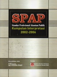 Image of SPAP (Standar Profesional Akuntan Publik): Kumpulan Interpretasi 2002-2006