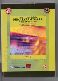 Image of Pemasaran dasar : pendekatan manajerial global