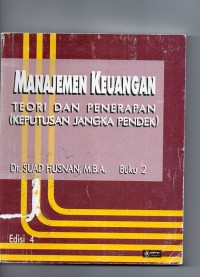 Manajemen keuangan teori dan penerapannya buku 2