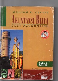 Image of Akuntansi Biaya: Cost Accounting: Buku 1 Edisi 14