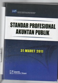 Image of Standar profesional akuntan publik