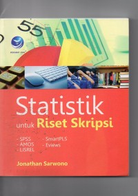 Image of Statistik untuk riset skripsi