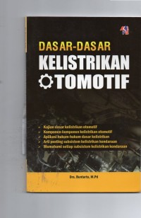 Image of Dasar-dasar kelistrikan otomotif
