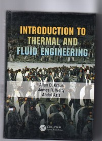 Image of Introduction to thermal and fluid engineering