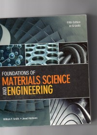 Foundations of materials science and engineering