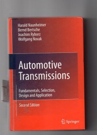 Image of Automotive transmissions