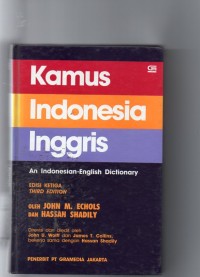 Image of Kamus Indonesia-Inggris (Edisi Ketiga)