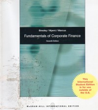 Image of Fundamentals of corporate finance (seventh edition)