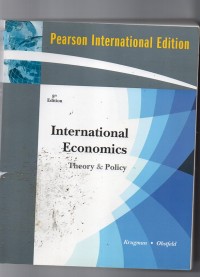 International economics theory & policy