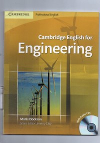 Image of Cambridge english for engineering