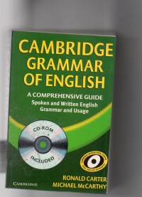 Image of Cambridge grammar of english