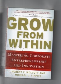 Grow from within mastering corporate entrepreneurship and innovation