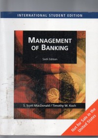 Management of Banking (Sixth Edition)