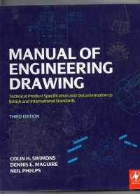 Image of Manual of engineering drawing