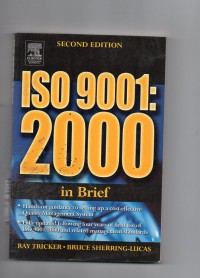 Iso 9001: 2000 in Brief