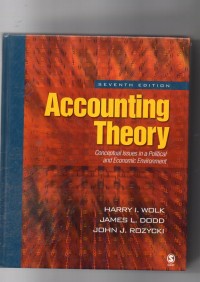 Accounting Theory conceptual issues in a political and enconomic environment