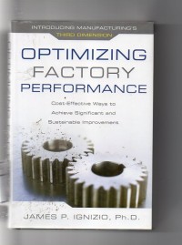 Image of Optimizing factory performance