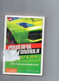 Image of Powerful formula excel 2007 & 2010