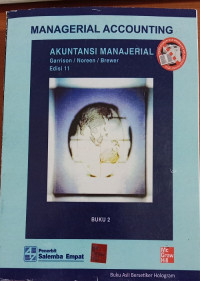 Image of Managerial accounting edisi 11 buku 2