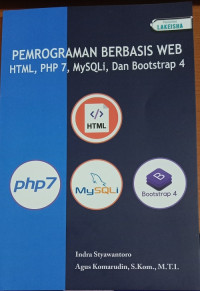 Pemrograman berbasis web html, php 7, mysql, dan bootstrap 4