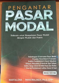Image of Pengantar pasar modal: didesain untuk mempelajari pasar modal dengan mudah dan praktis