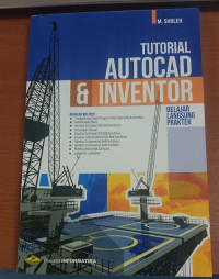 Image of Tutorial autocad & inventor: belajar langsung praktek